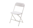 Klapstoel wit