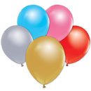 Helium ballon metallic kleur