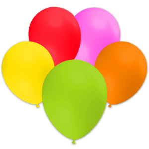 Helium ballon neon kleur