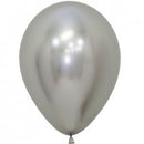 Helium ballon chrome kleur