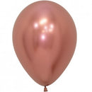 Helium ballon chrome kleur