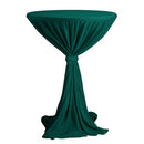 Polyester statafelrok groen