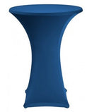 Stretch statafelrok blauw