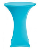 Stretch statafelrok turquoise