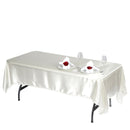 Rechthoekig satijn tafelkleed